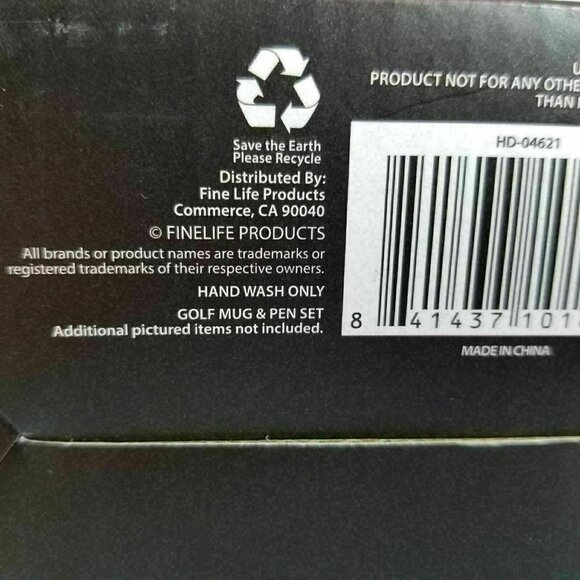 FineLife Products Golf Mug and Pen Set Dad Father Putter Coffee Cup Ceramic New - Picture 7 of 9